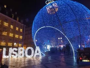 luzes natal, lisboa,